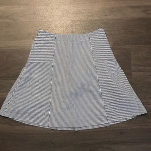 Ann Taylor LOFT Seersucker Skirt